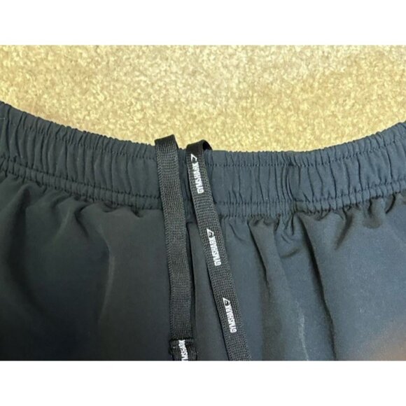 Gymshark Shorts Women M Medium Black High Rise Elastic Waist Pull On Gym Workout - Picture 3 of 6